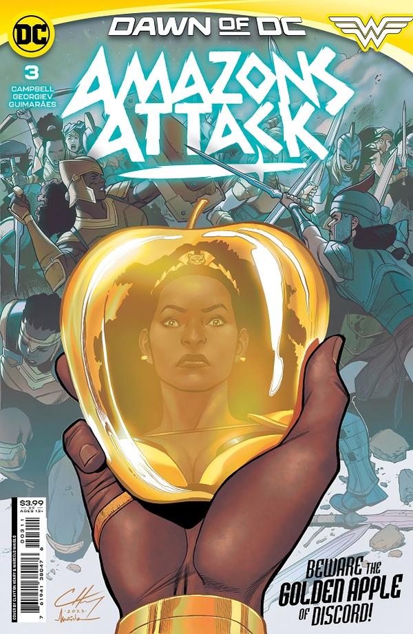Amazons Attack #3 cover