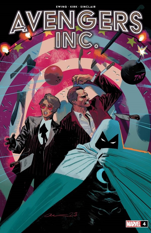 Avengers Inc. #4 cover