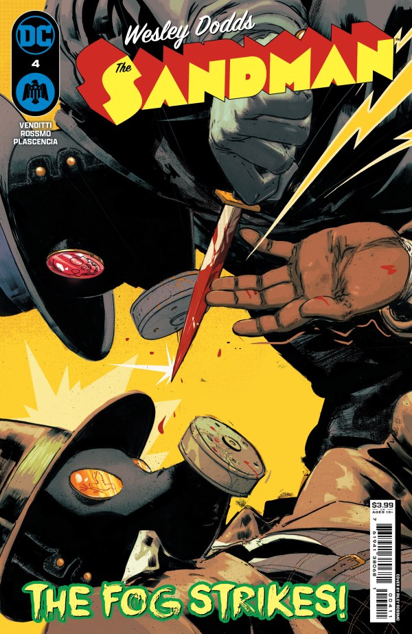 Wesley Dodds: The Sandman #4 cover