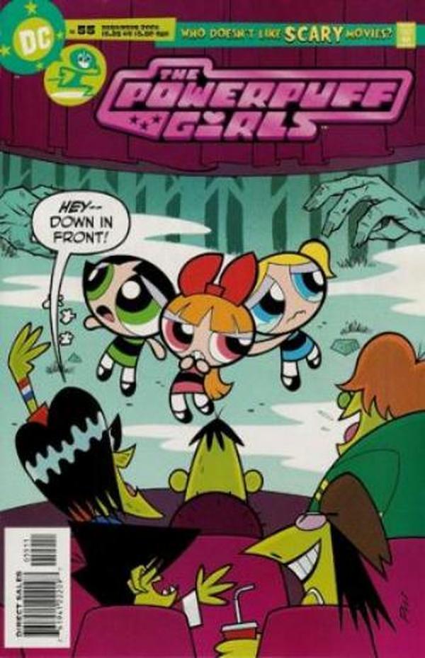 The Powerpuff Girls #55 cover