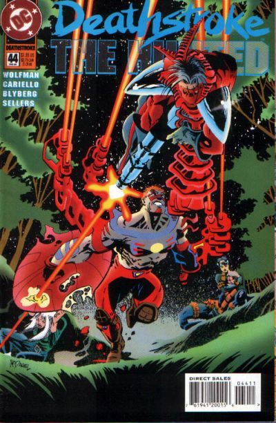 Deathstroke: The Hunted #44 cover