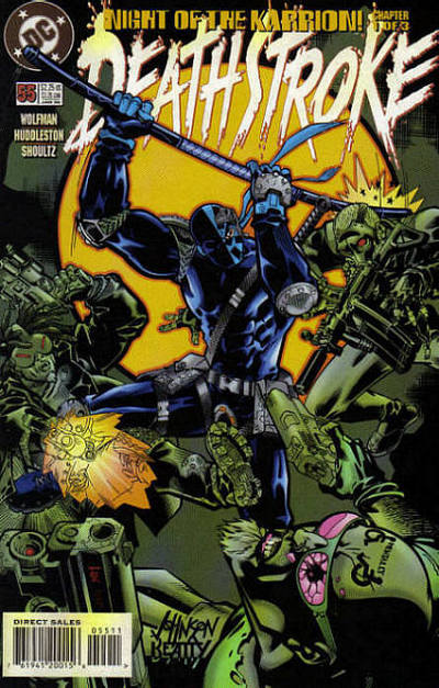 Deathstroke #55 cover