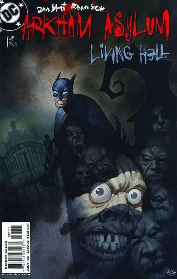 Arkham Asylum: Living Hell #1 cover