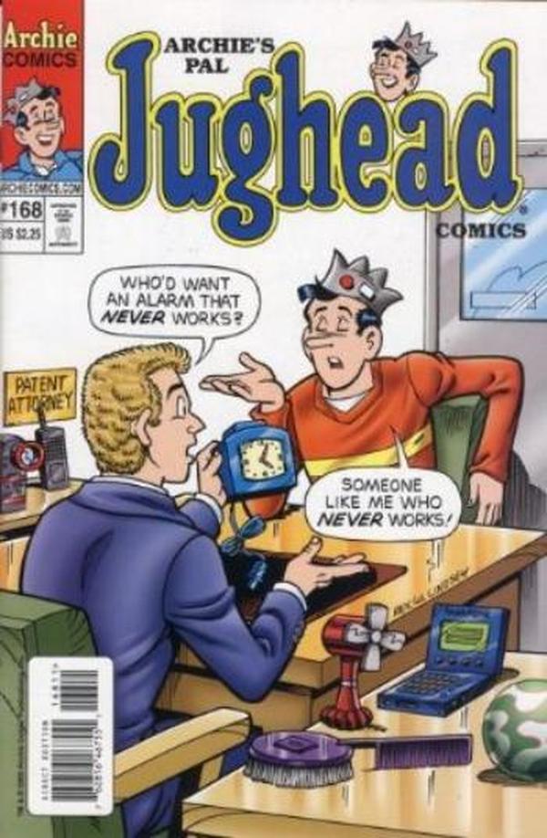 Archie's Pal Jughead Comics #168 cover