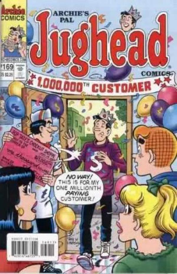 Archie's Pal Jughead Comics #169 cover