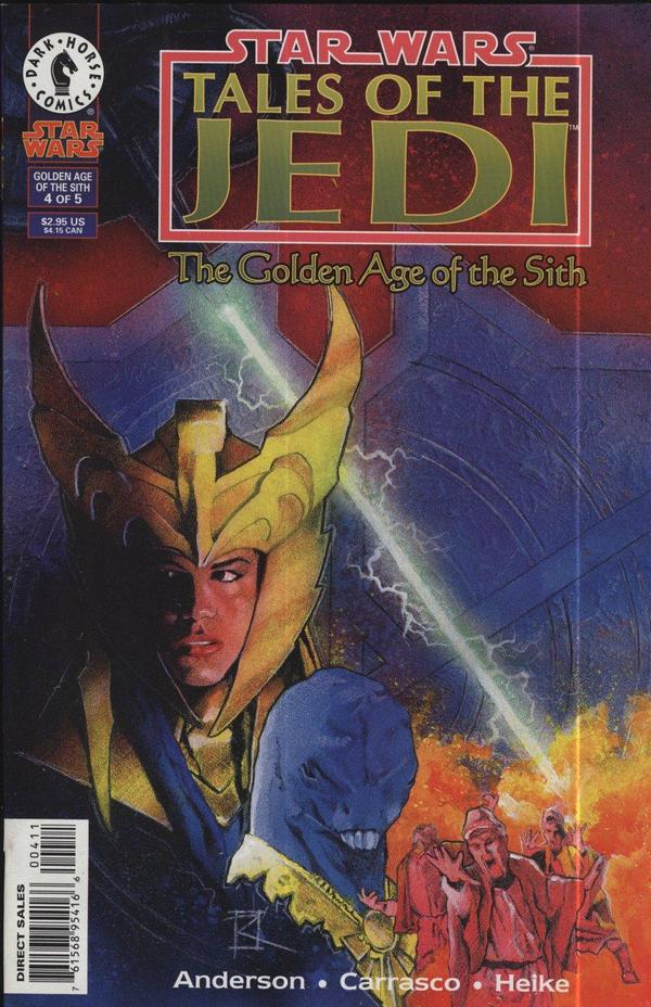 Star Wars: Tales of the Jedi - The Golden Age of the Sith #4 cover