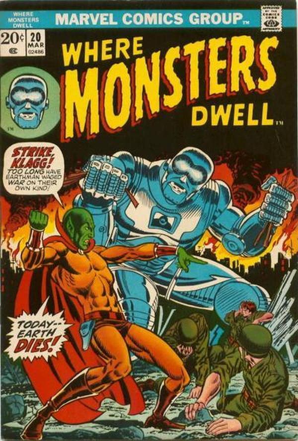 Where Monsters Dwell #20 cover