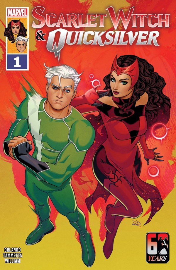 Scarlet Witch & Quicksilver #1 cover