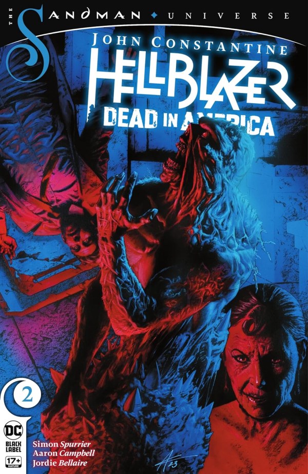 John Constantine, Hellblazer: Dead in America #2 cover