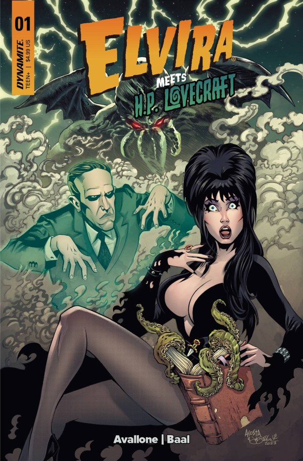Elvira Meets H.P. Lovecraft #1 cover