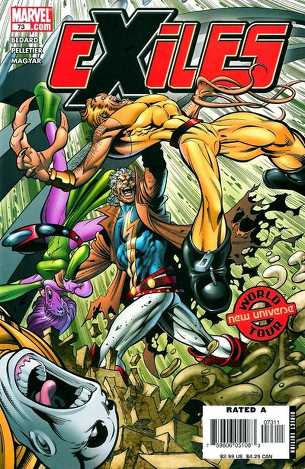 Exiles #73 cover