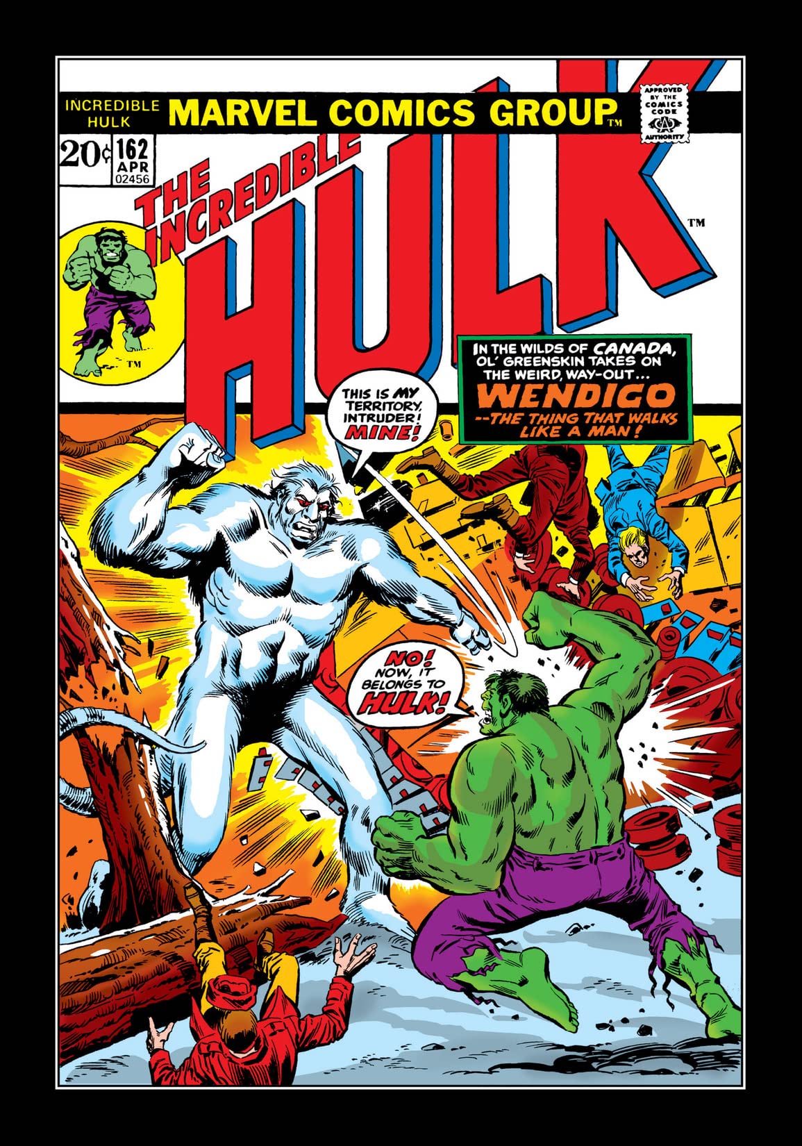 The Incredible Hulk #162 cover