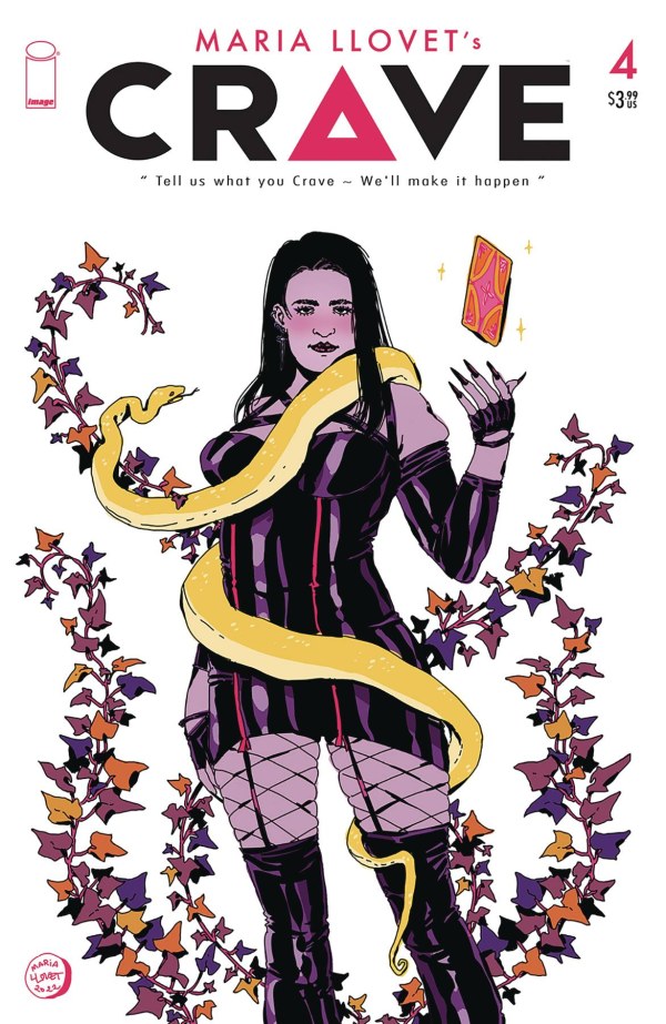 Crave #4 cover