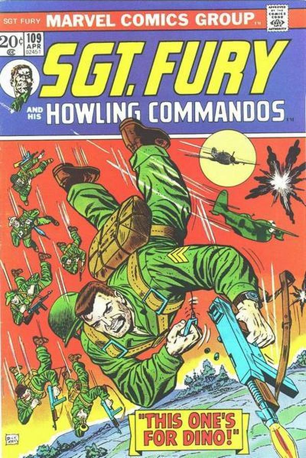 Sgt. Fury #109 cover