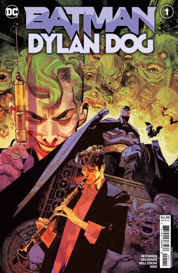 Batman / Dylan Dog #1 cover