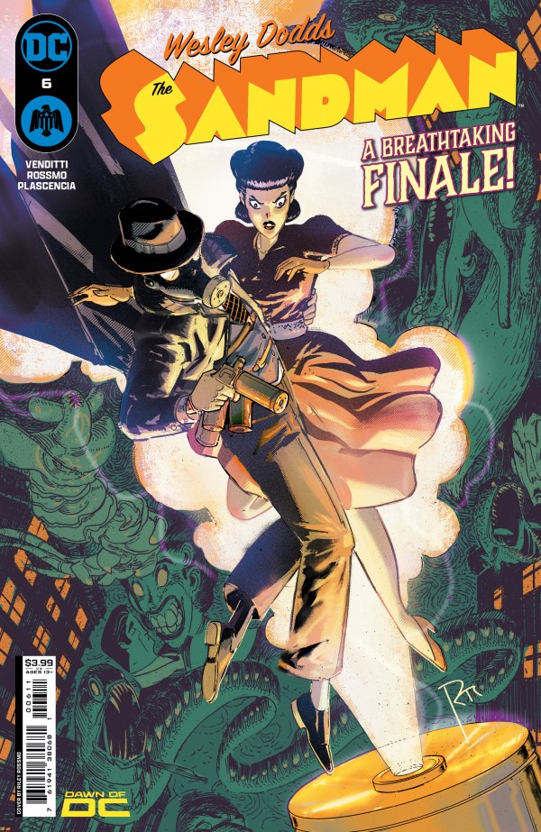Wesley Dodds: The Sandman #6 cover
