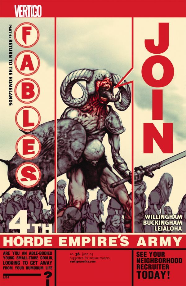 Fables #36 cover