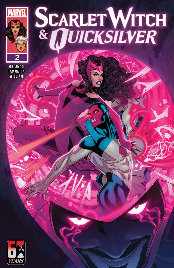 Scarlet Witch & Quicksilver #2 cover