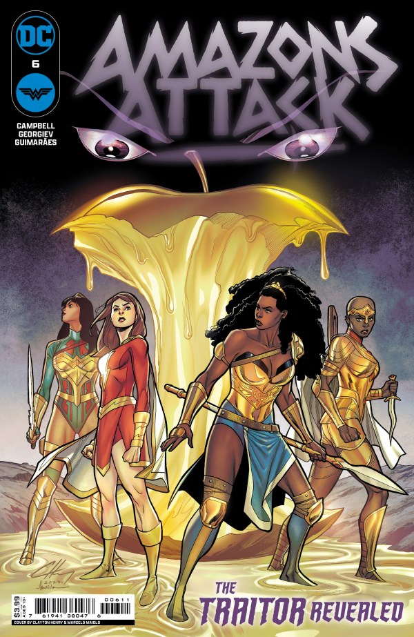 Amazons Attack #6 cover