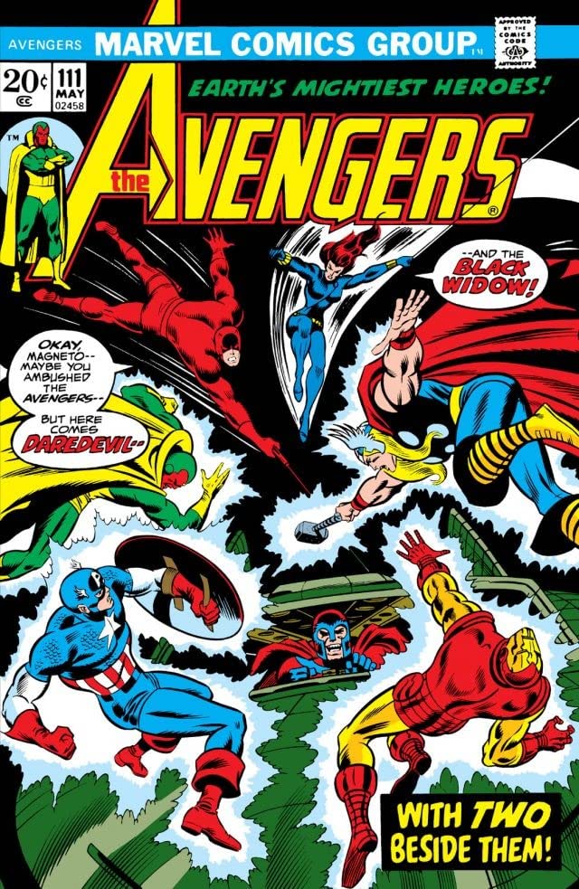 The Avengers #111 cover