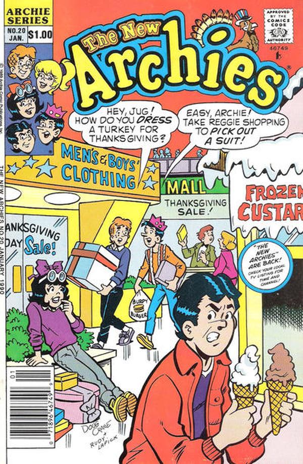 The New Archies #20 cover