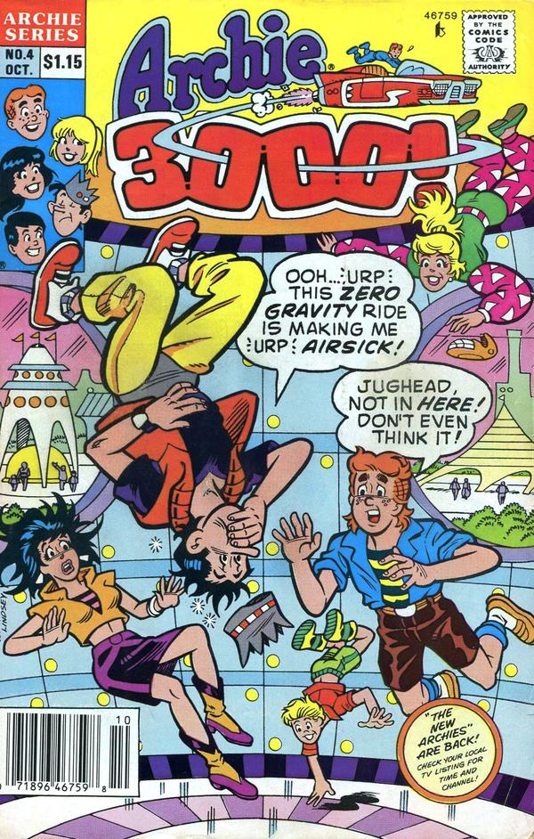 Archie 3000 #4 cover