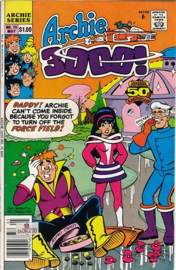 Archie 3000 #15 cover
