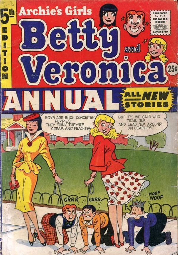 Archie's Girls, Betty and Veronica Annual #5 cover