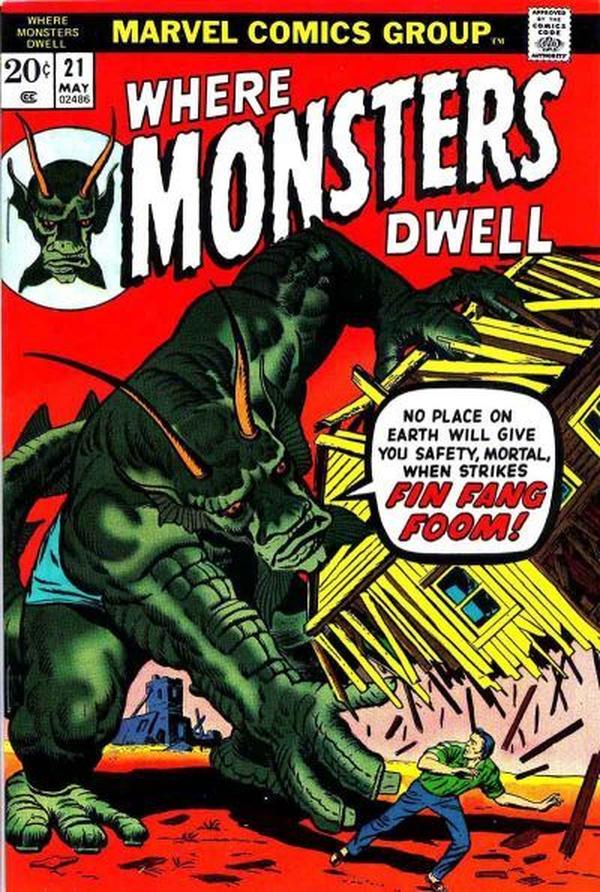 Where Monsters Dwell #21 cover