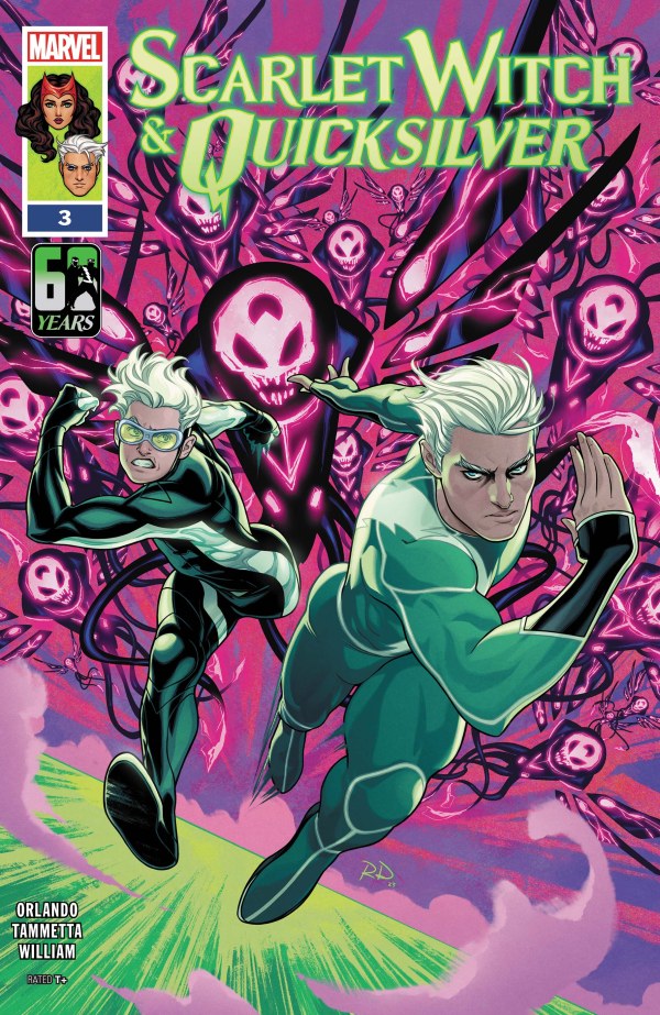 Scarlet Witch & Quicksilver #3 cover