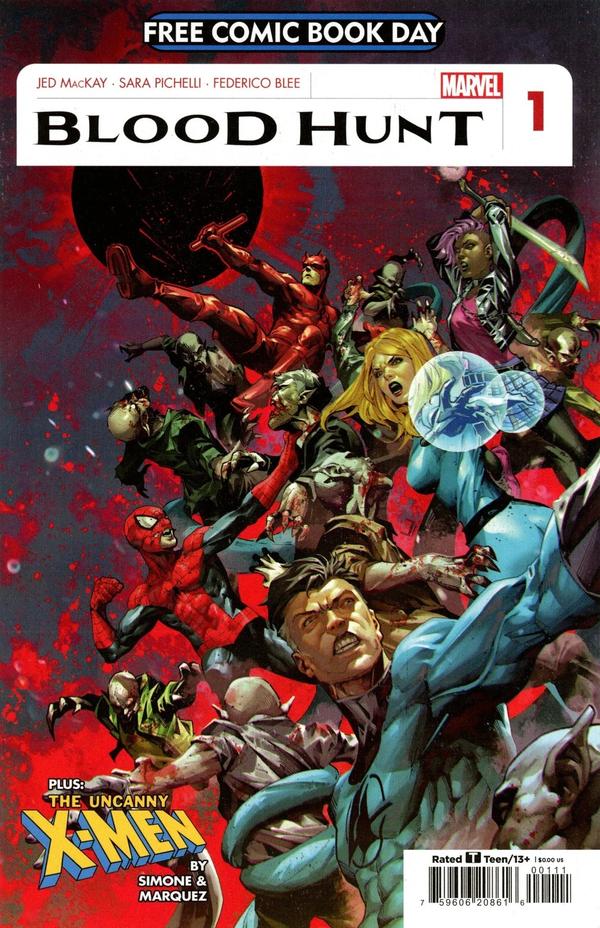 Free Comic Book Day 2024: Blood Hunt / X-Men