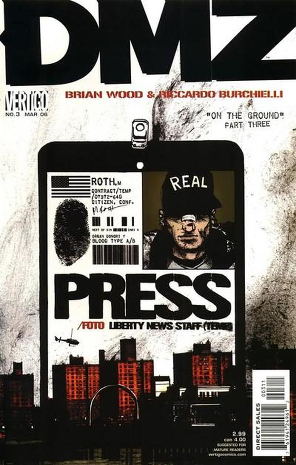 DMZ #3 cover