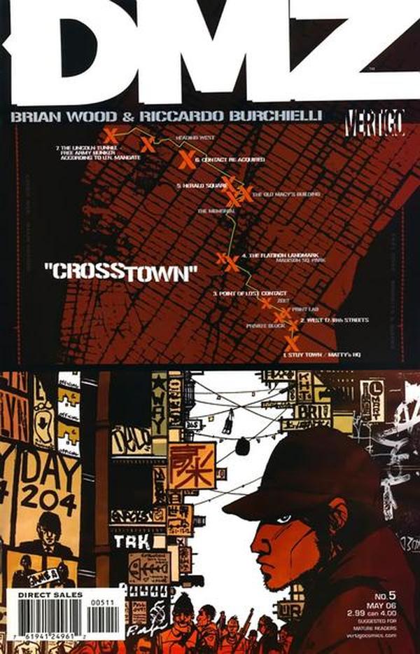 DMZ #5 cover