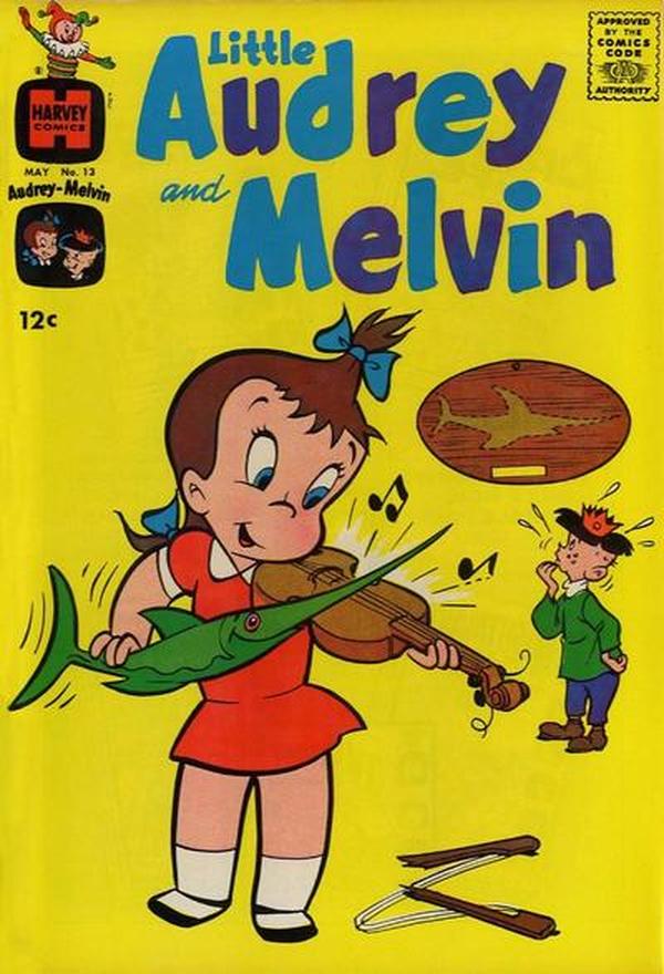 Little Audrey and Melvin #13 cover