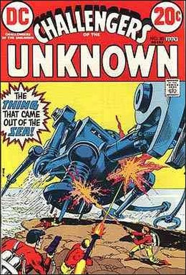 Challengers of the Unknown #80 cover