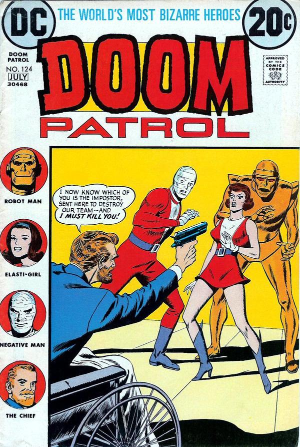 The Doom Patrol #124 cover