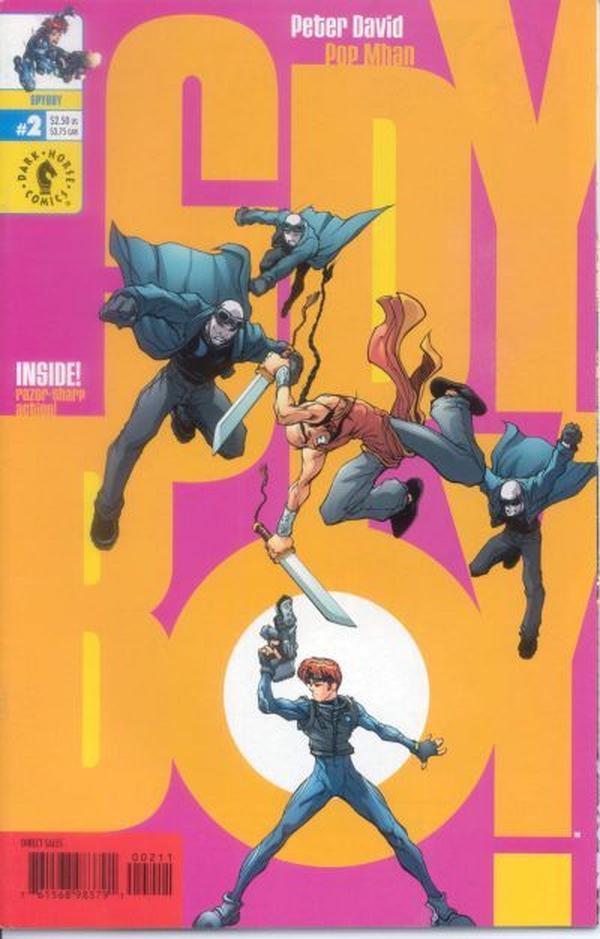 SpyBoy #2 cover