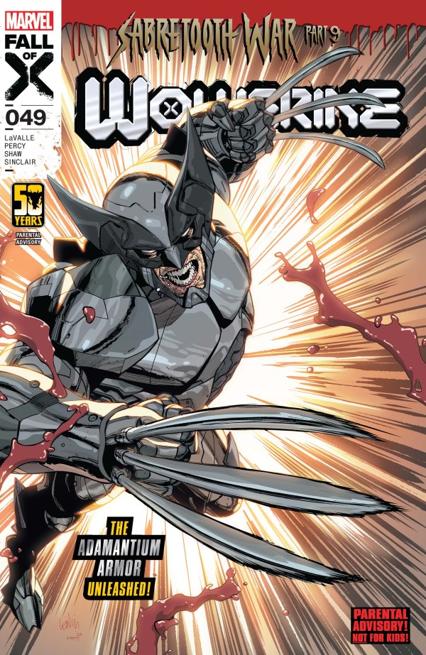 Wolverine #49 cover