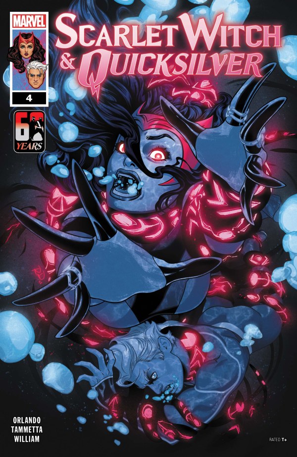 Scarlet Witch & Quicksilver #4 cover