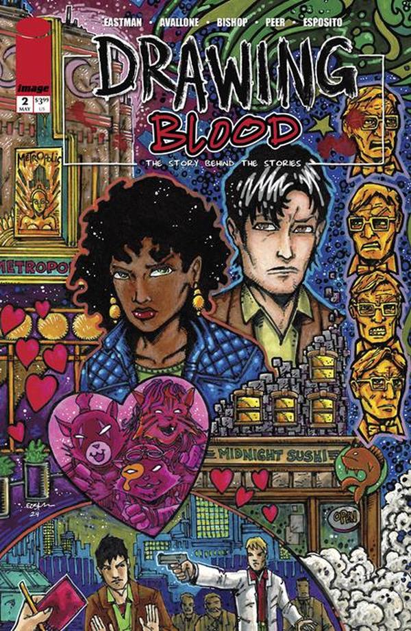 Drawing Blood #2 cover