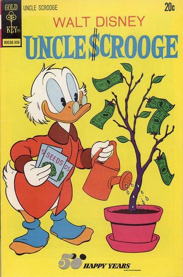 Walt Disney Uncle Scrooge #105 cover