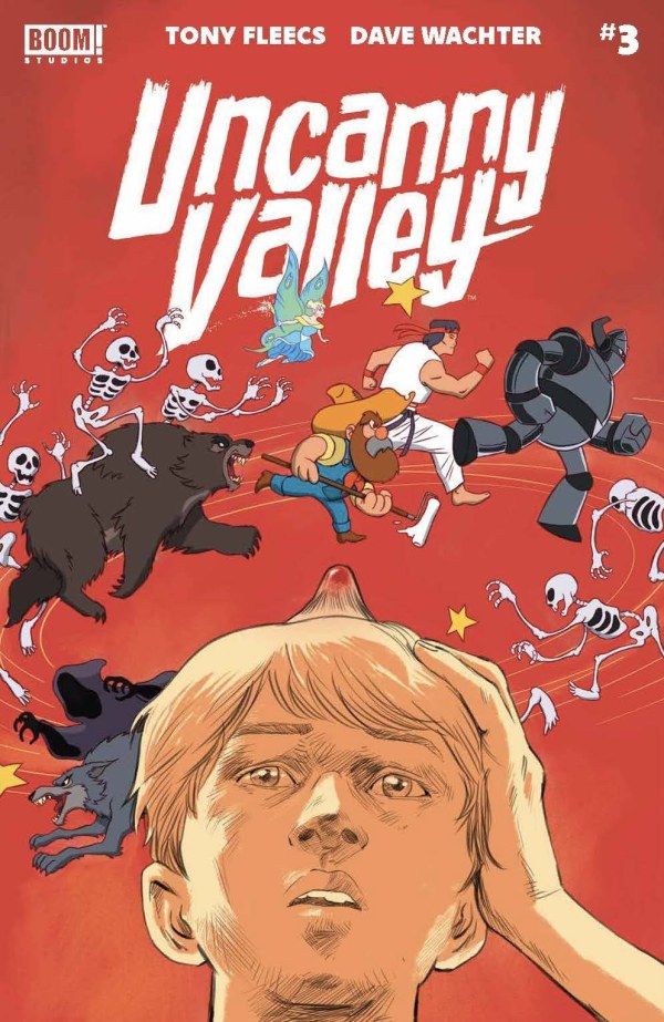 Uncanny Valley #3 cover