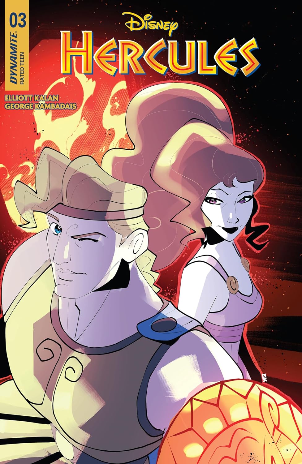 Disney Hercules #3 cover