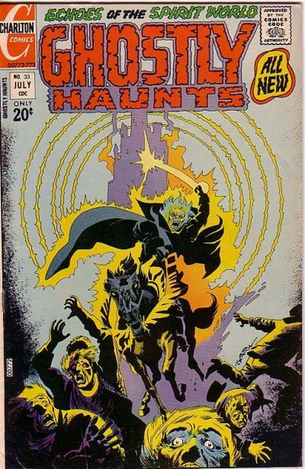 Ghostly Haunts #33 cover