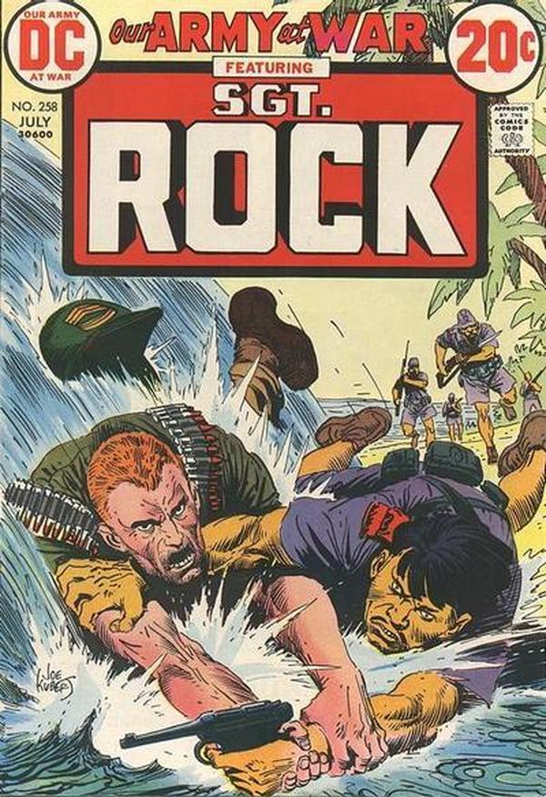 Our Army at War #258 cover