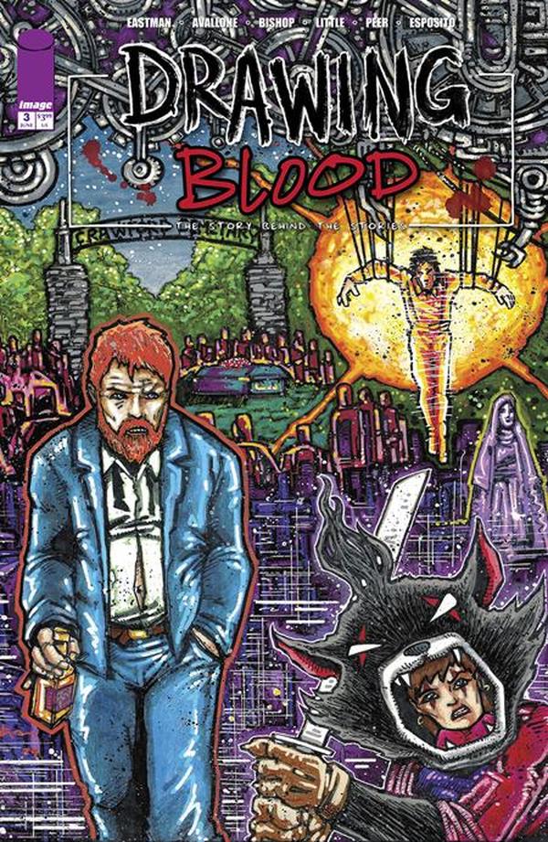 Drawing Blood #3 cover