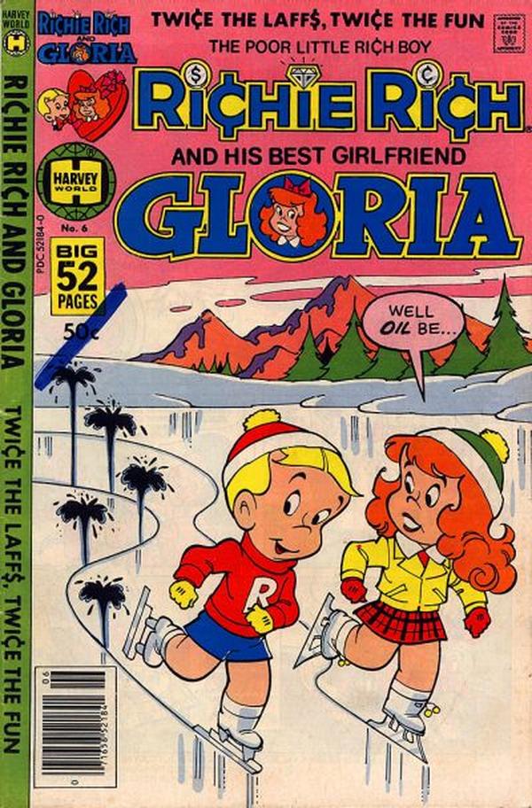 Richie Rich & Gloria #6 cover