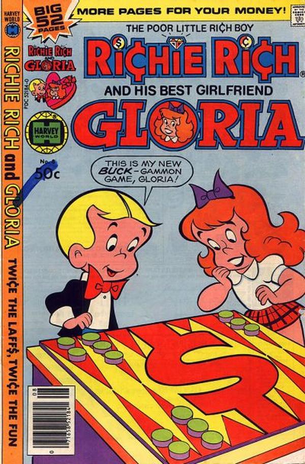 Richie Rich & Gloria #8 cover