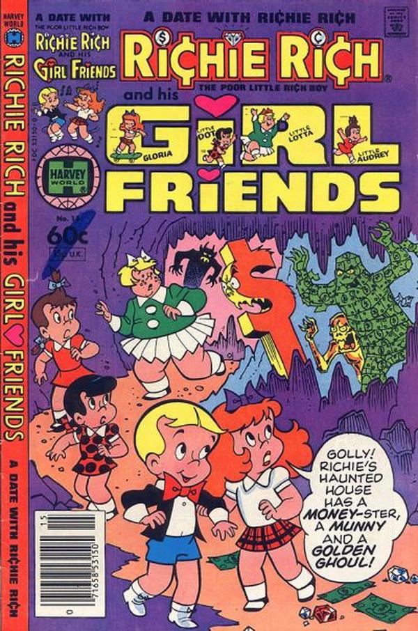 Richie Rich & His Girl Friends #15 cover