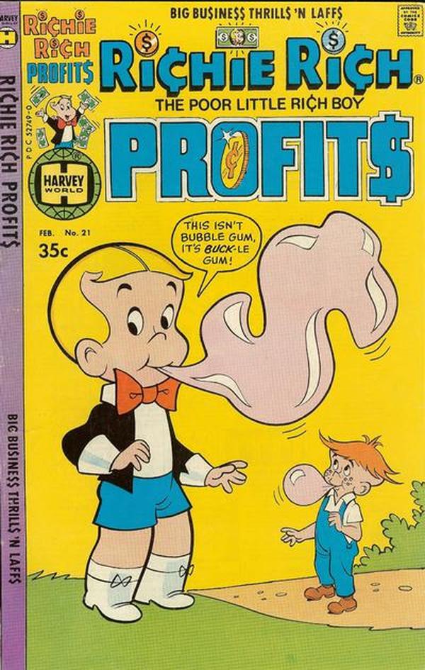 Richie Rich Profits #21 cover